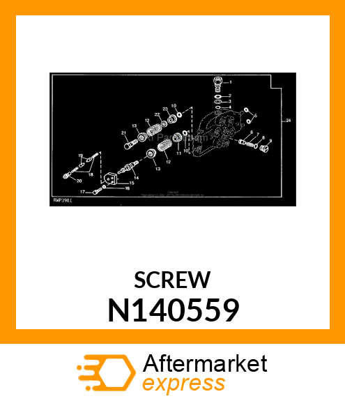 SCREW SPOOL N140559