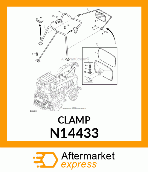 J CLAMP 11/16 N14433