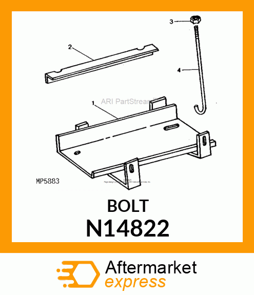 SCREW, FLANGE SERRATED 3/8 N14822