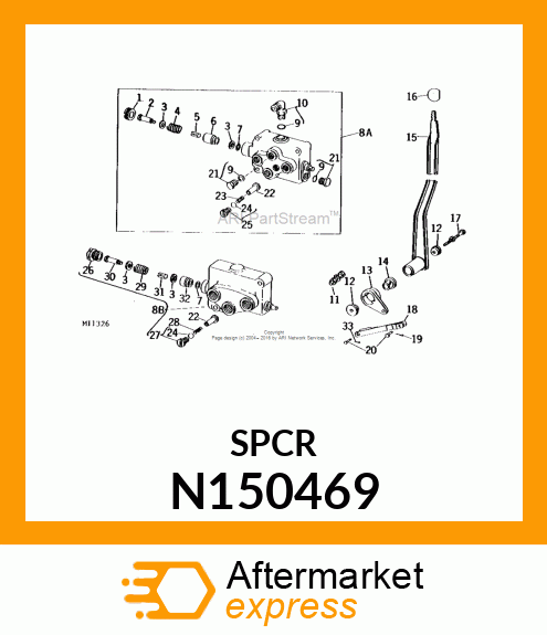 BUSHING, SPACER SPOOL N150469