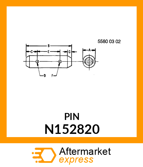 PIN UPPER N152820