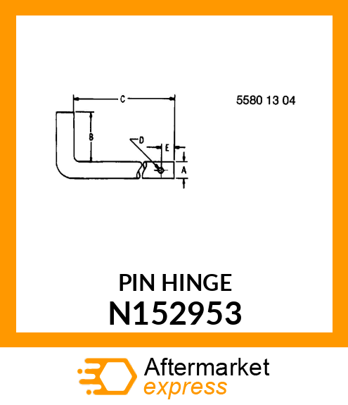 PIN HINGE N152953