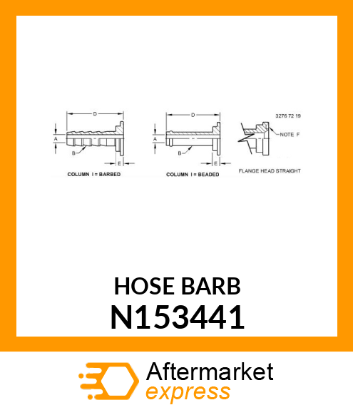 Hose Fitting N153441