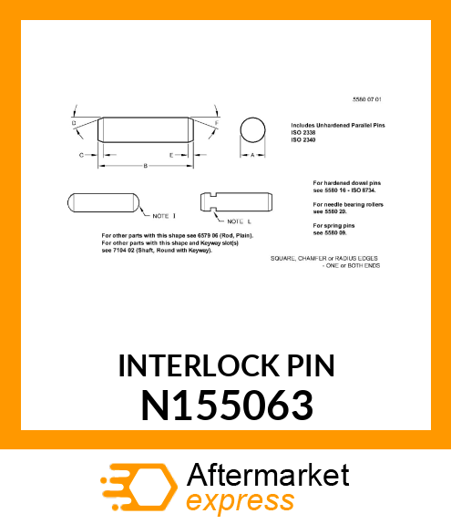 INTERLOCK PIN N155063