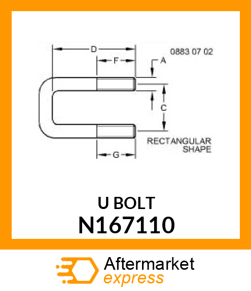 Bolt N167110