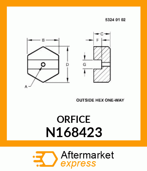 ORIFICE N168423