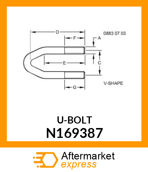 Bolt N169387