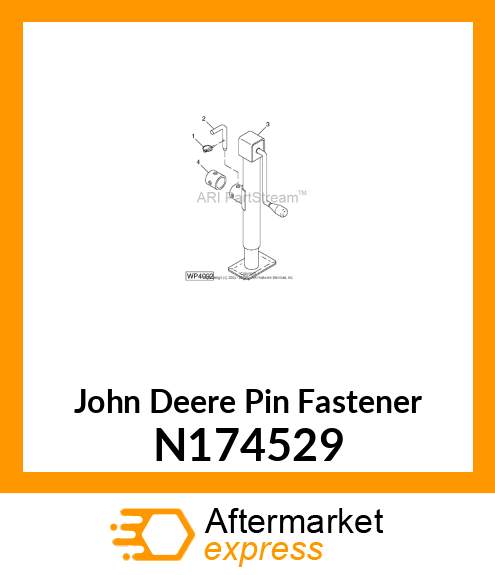 PIN FASTENER, JACK ATTACHING N174529