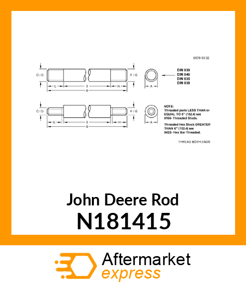 STUD HITCH N181415