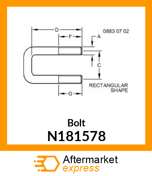 Bolt N181578