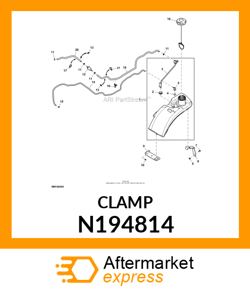 HOSE CLAMP, CLAMP N194814