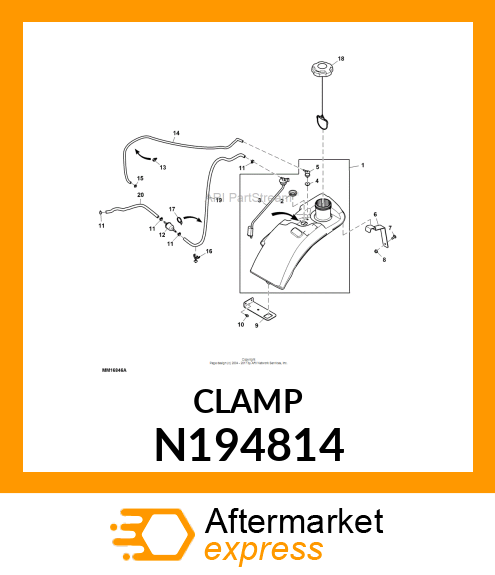 HOSE CLAMP, CLAMP N194814