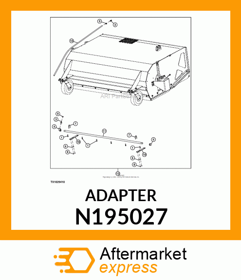 ADAPTER HOSE CONNECTION N195027