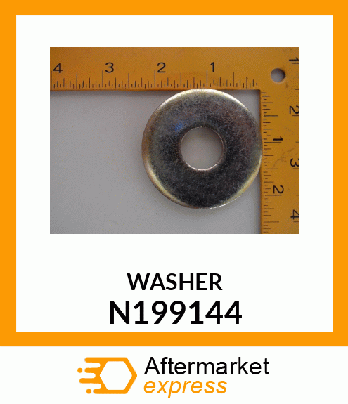 WASHER, WASHER GEARCASE N199144