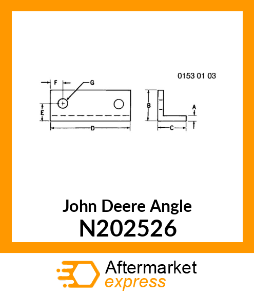 ANGLE, TANK SUPPORT N202526