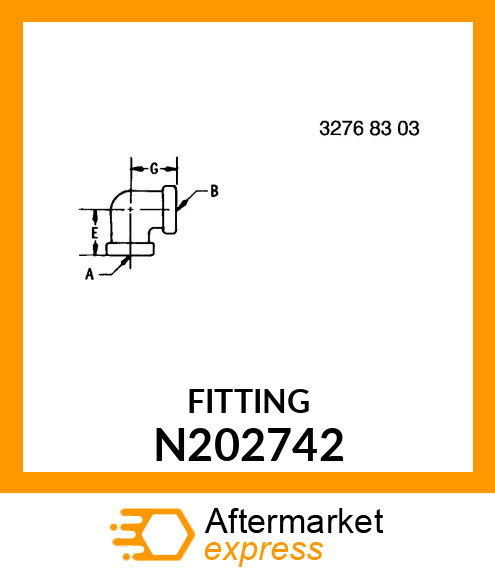 Elbow Fitting N202742