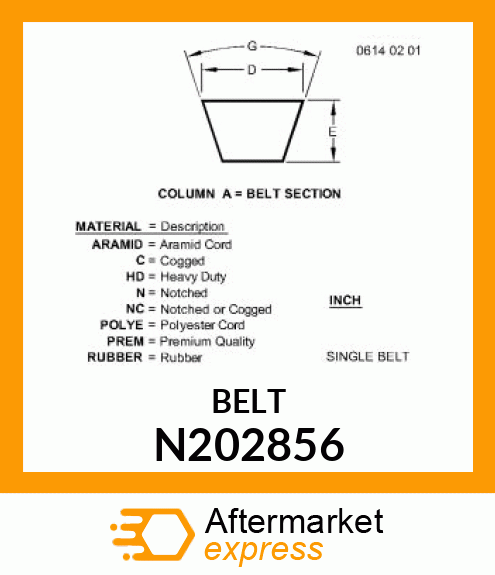 Belt N202856