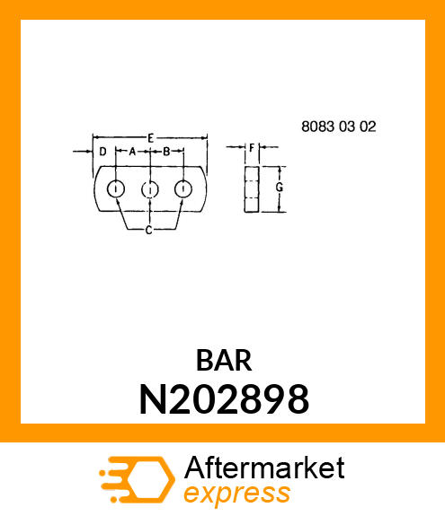 STRAP, ROW SHIELD N202898