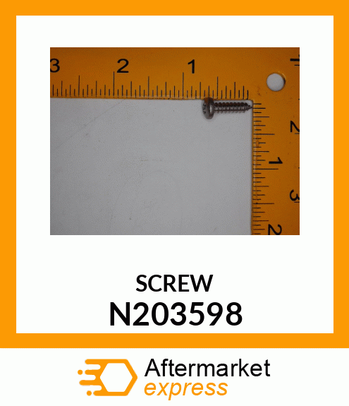 SCREW NO. 8 X 5/8 N203598