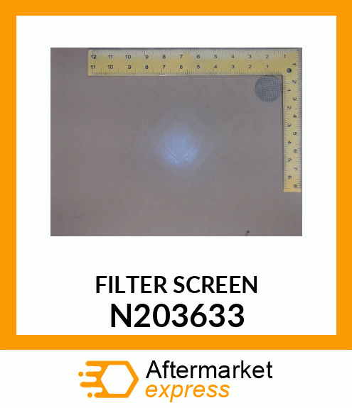 FILTER SCREEN D40 FOR FOAM GEN N203633