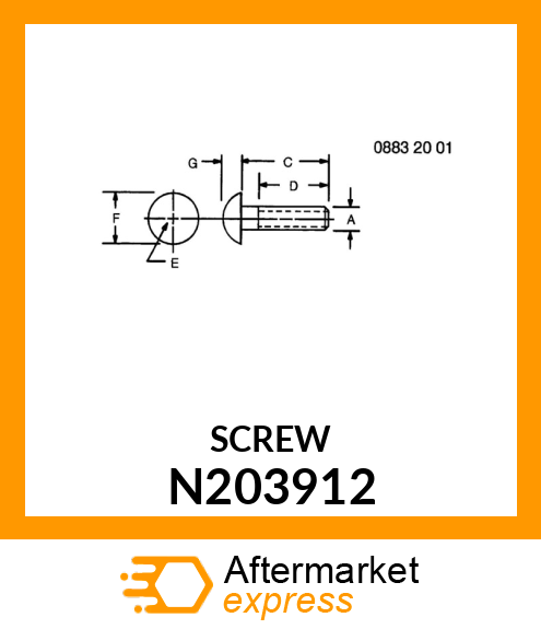 SCREW N203912