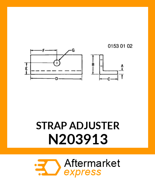 STRAP ADJUSTER N203913