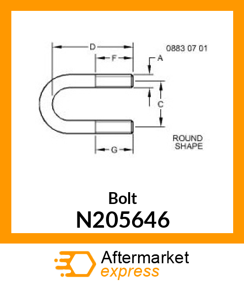 Bolt N205646