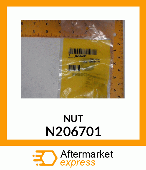 IMPELLER NUT, REPAIR ONLY N206701