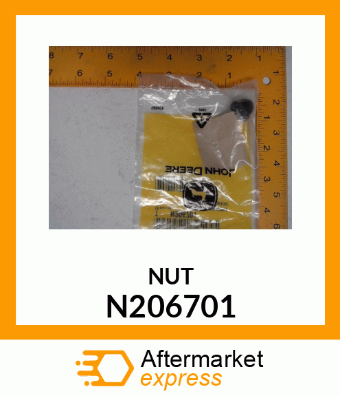 IMPELLER NUT, REPAIR ONLY N206701