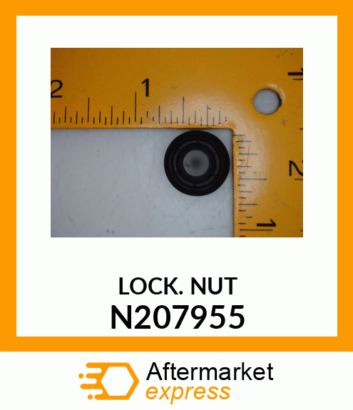 NUT,HEX FLNG M8 NYLOCK CL10 JDN389 N207955