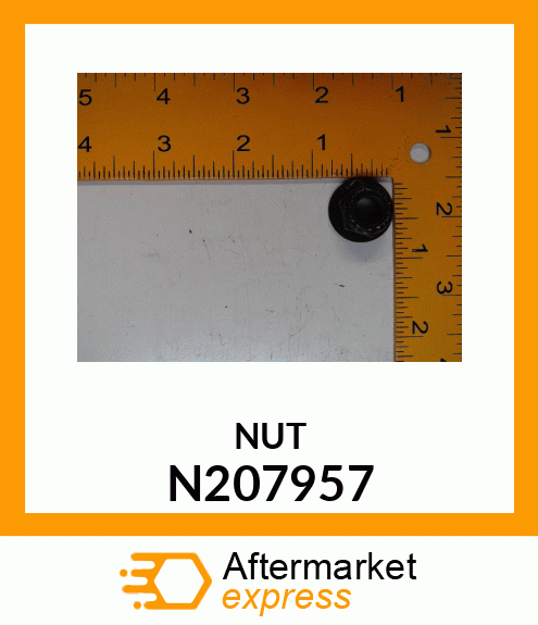 NUT,HEX FLNG M10 NYLOCK CL10 JDN389 N207957