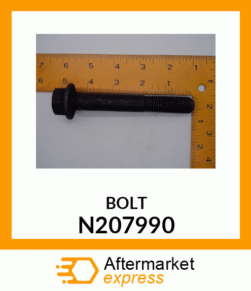 SCREW,HEX FLNG M16X110 10.9 JDN389 N207990