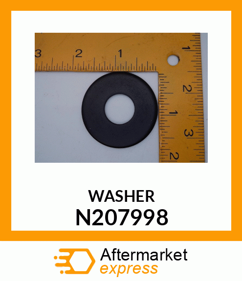 WASHER,.688X1.75X.105 TYPE A JDN389 N207998