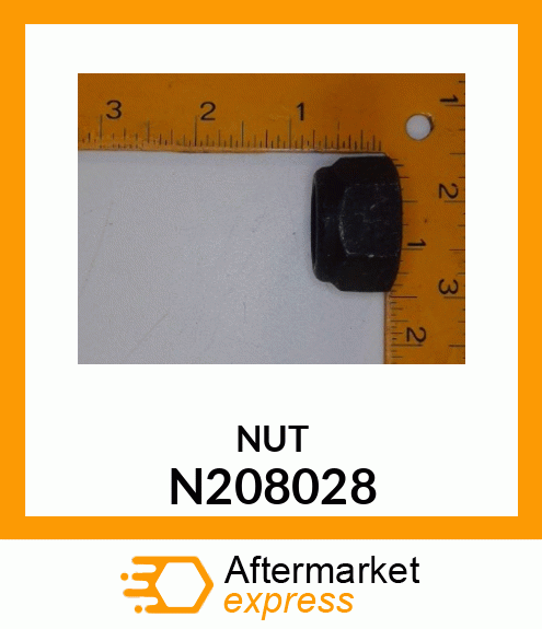 NUT,METRIC HEX PREV TORQUE M20 N208028