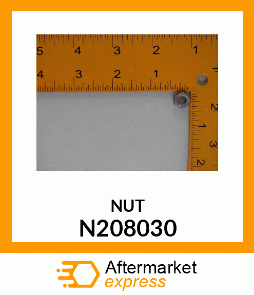 NUT,METRIC HEX PREV TORQUE M6 N208030