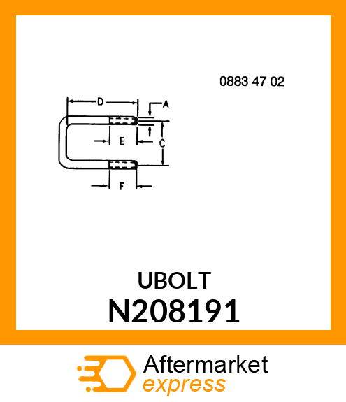 Bolt N208191