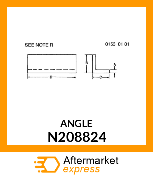 ANGLE,MONITOR MOUNT N208824