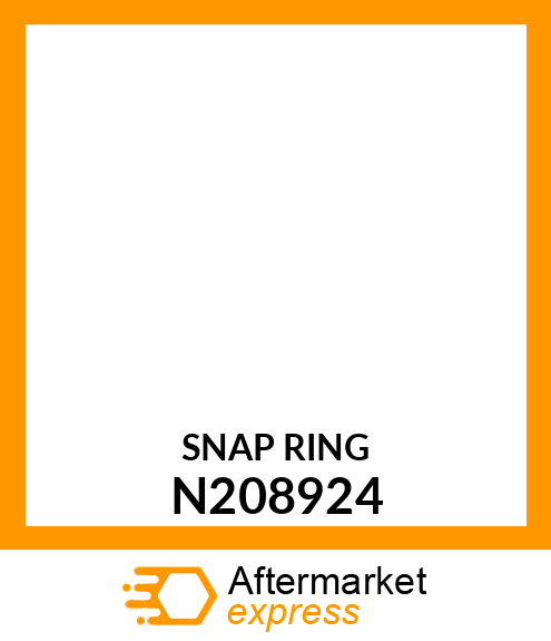 RING, SNAP REPAIR ONLY N208924