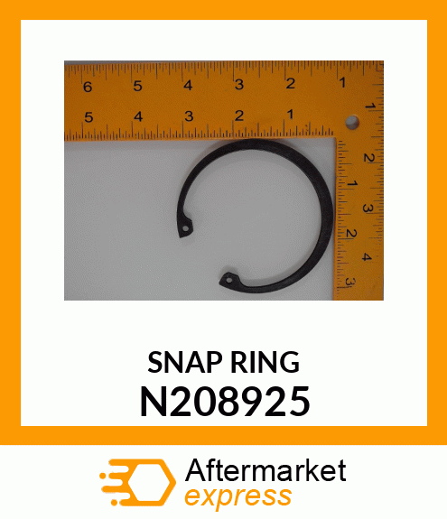 RING, SNAP REPAIR ONLY N208925