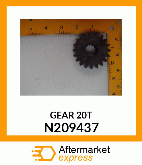 SUN GEAR, PRIMARY SUN GEAR N209437