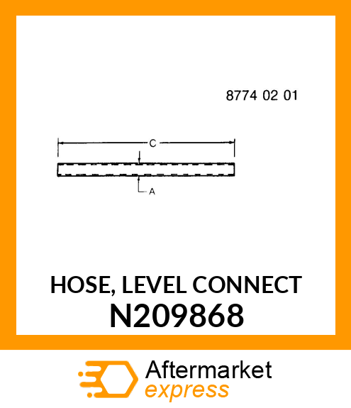 HOSE, LEVEL CONNECT N209868