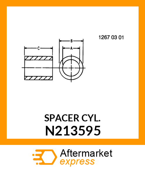 SPACER CYL. N213595