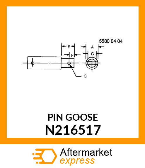PIN GOOSE N216517