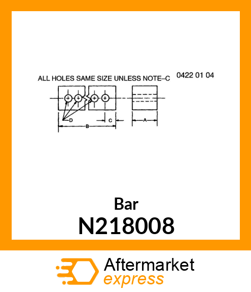 Bar N218008