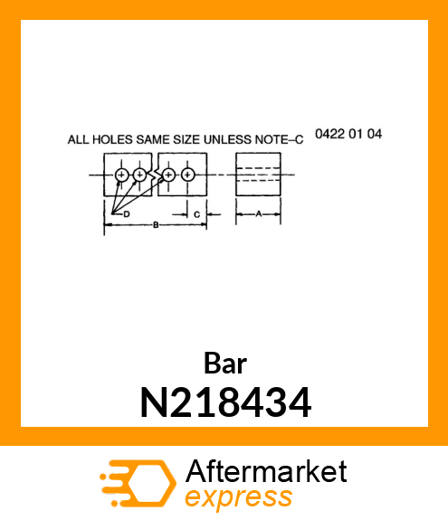 Bar N218434