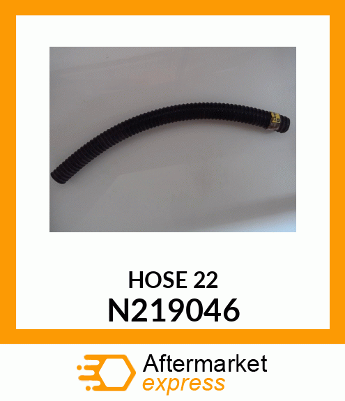 HOSE, SEED FRONT N219046