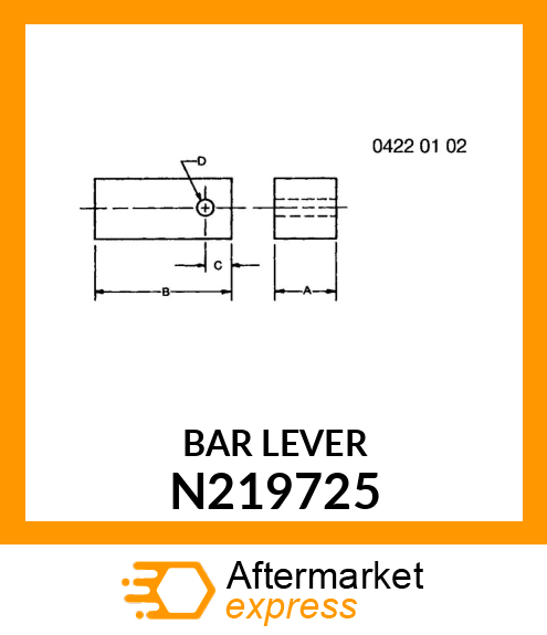 BAR LEVER N219725