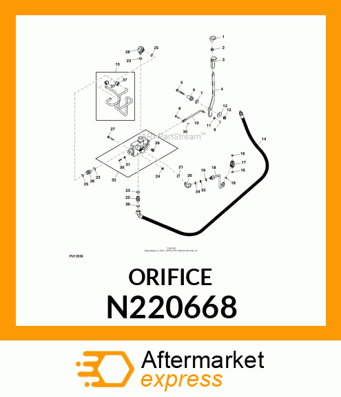 PLATE, ORIFICE N220668