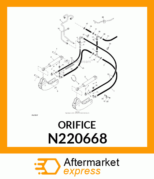 PLATE, ORIFICE N220668