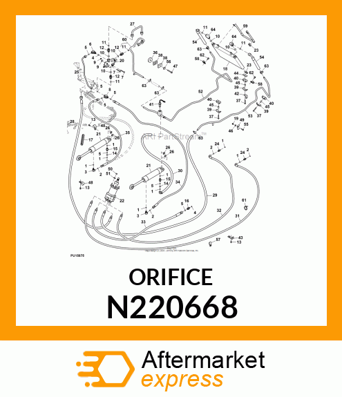 PLATE, ORIFICE N220668